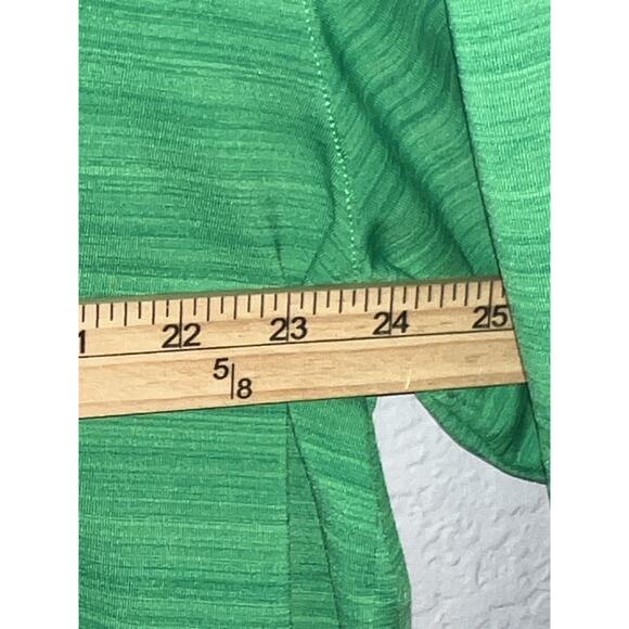 Nike Tiger Woods Collection Polo Mens XL Shirt Golf Dri-FIT Green Snap Front - Picture 5 of 8